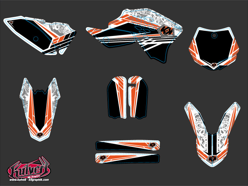 Kit de décoration Moto Cross Spirit KTM 65 SX - vue 2