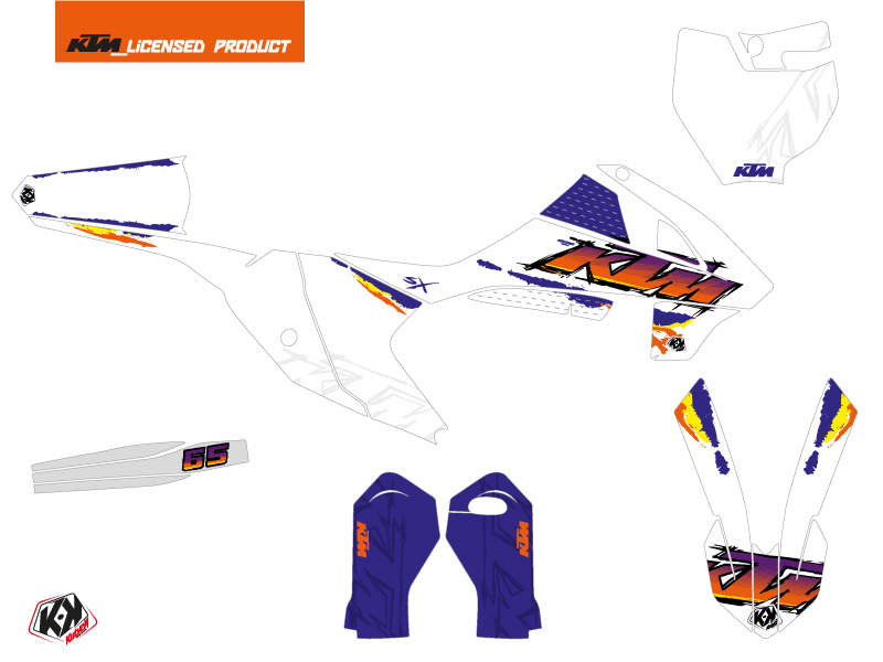 Kit décoration motocross Memories KTM 65 SX - vue 2