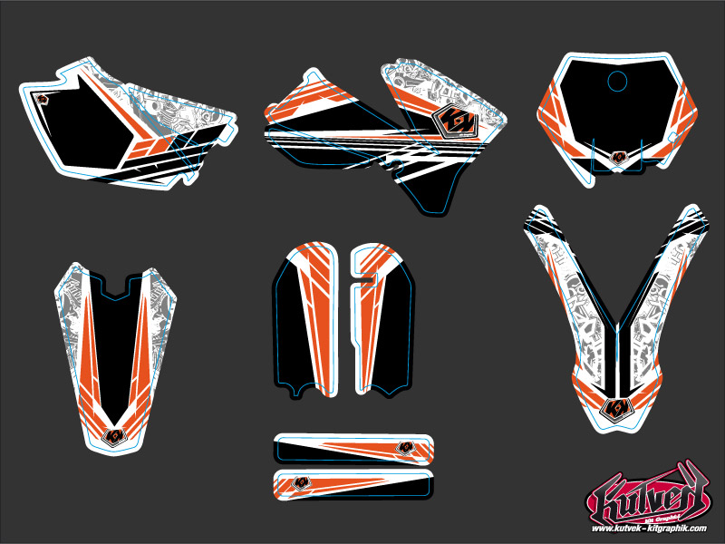 Kit Déco Moto Cross Spirit KTM 85 SX - vue 2