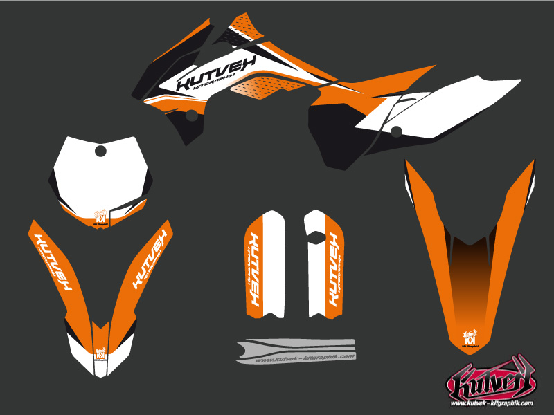 Kit Décoration Moto Cross Assault KTM 85 SX - vue 2