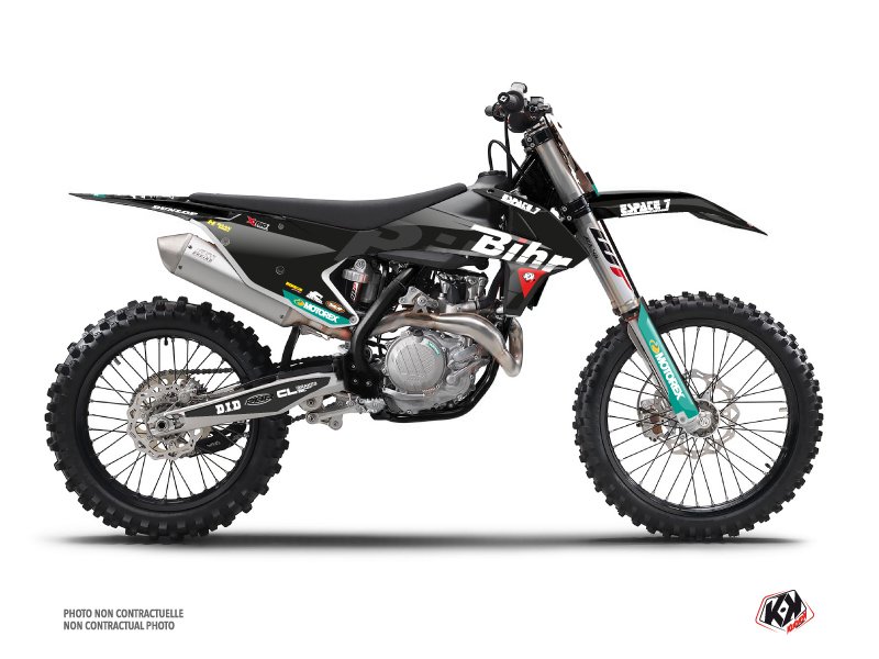 Kit Décoration Moto Cross Replica Bihr KTM 450 SXF