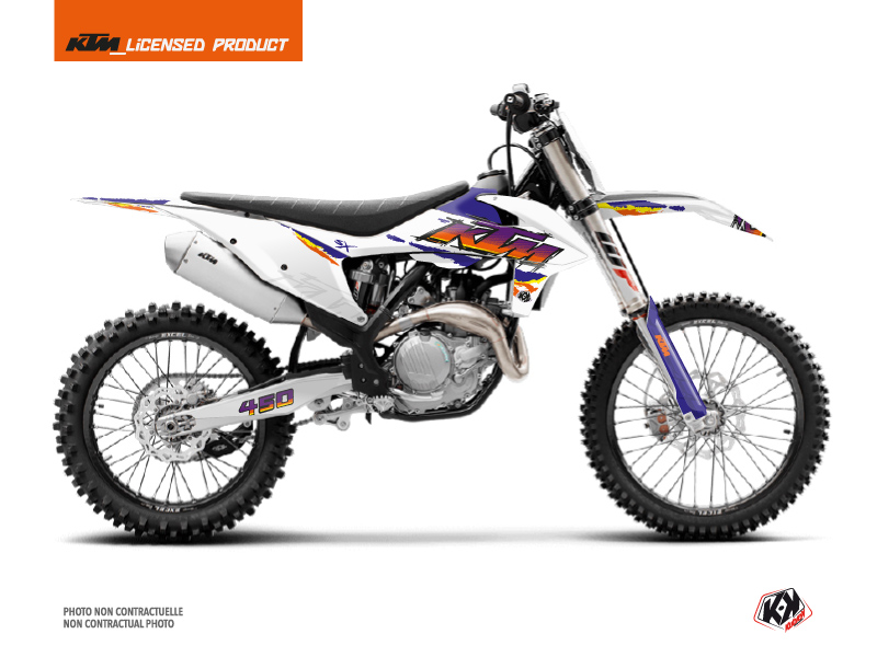 Kit Décoration Moto Cross Memories KUTVEK KTM 450 SXF