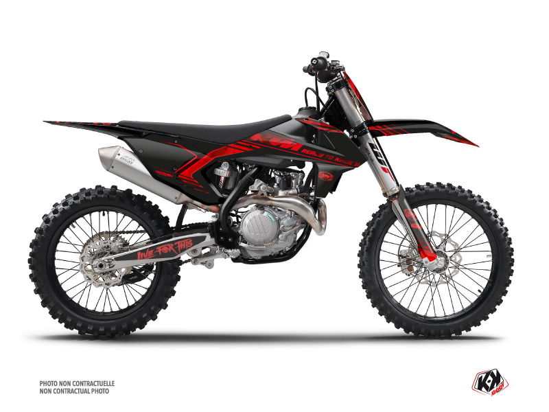 Kit Décoration Moto Cross Replica Thomas Corsi 2019 KTM 450 SXF KUTVEK