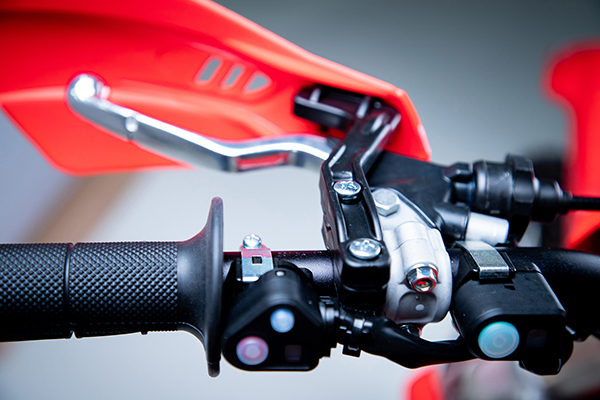 Protège-mains Cycra Stealth Primal rouge - vue 4