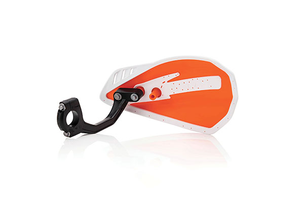 Protège-mains Cycra Cyclone Orange/Blanc - vue 2