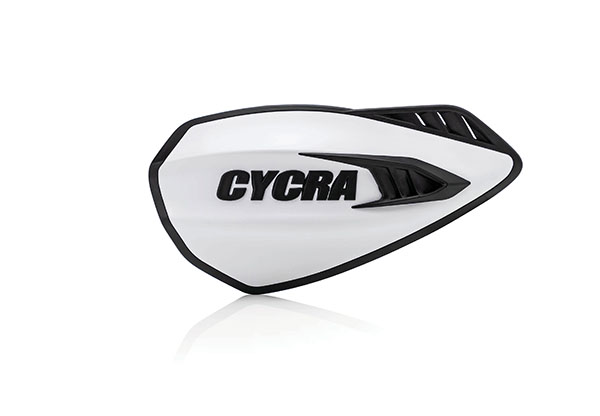 Protège-mains Cycra Cyclone Blanc/Noir