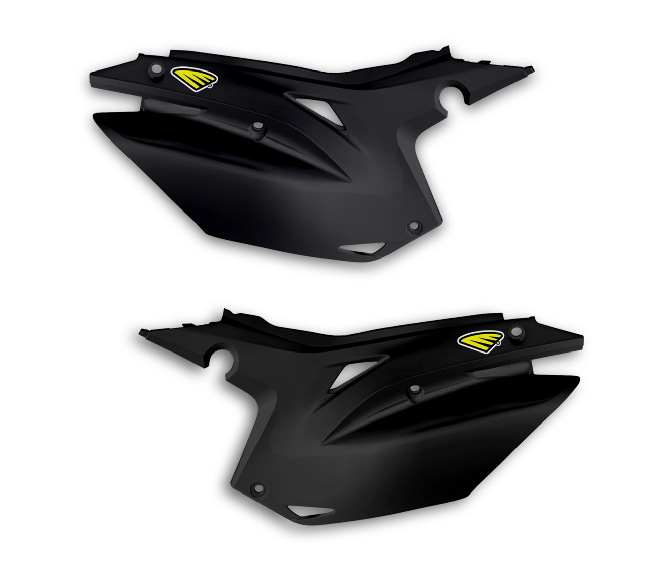 Panneaux à numéros latéraux Cycra Honda noir