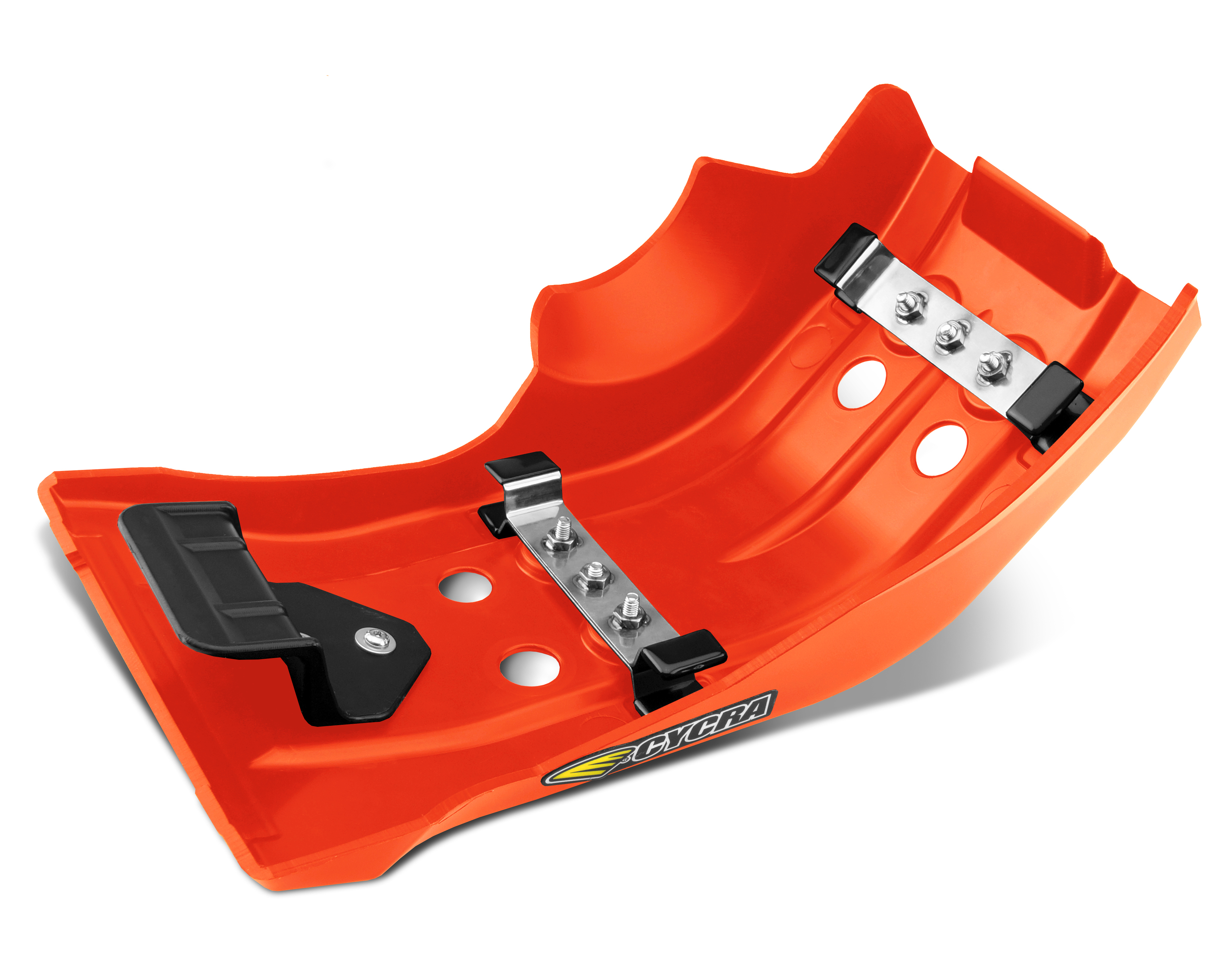 Sabot moteur Cycra Full Armor HVA / KTM Orange - vue 2