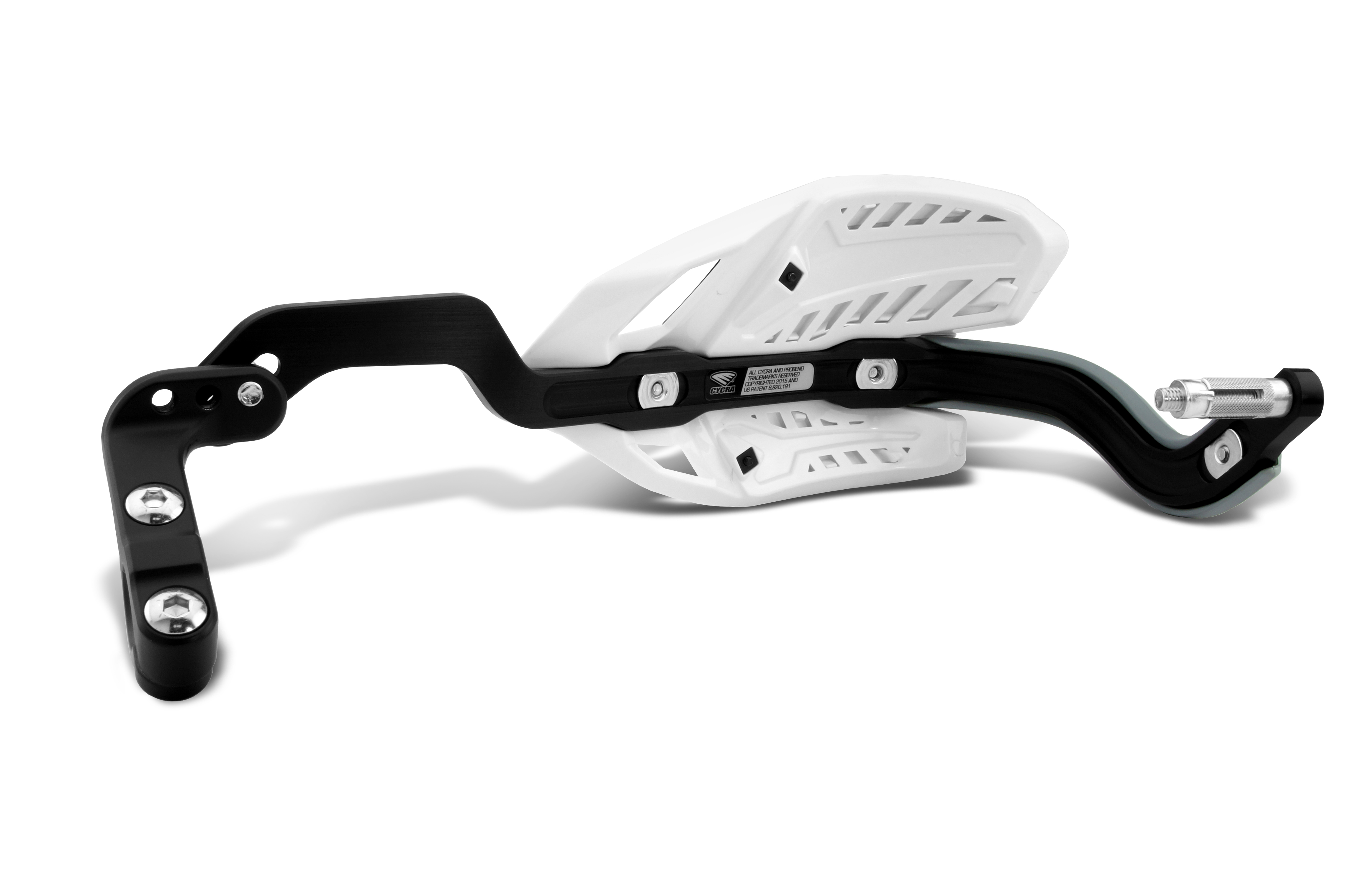 Protège-mains Cycra ULTRA PROBEND CRM 28 mm Blanc - vue 3