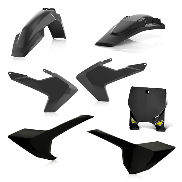 Kit plastique Cycra 5 éléments HVA TC/FC 16 noir - vue 2