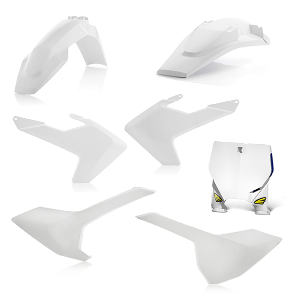 Kit plastique Cycra 5 éléments HVA TC/FC 16 blanc