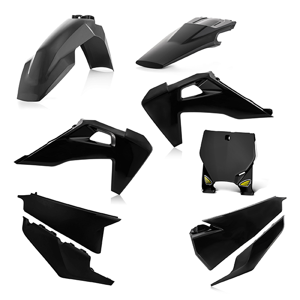 Kit plastique Cycra 5 éléments HVA TC/FC 19 noir - vue 2