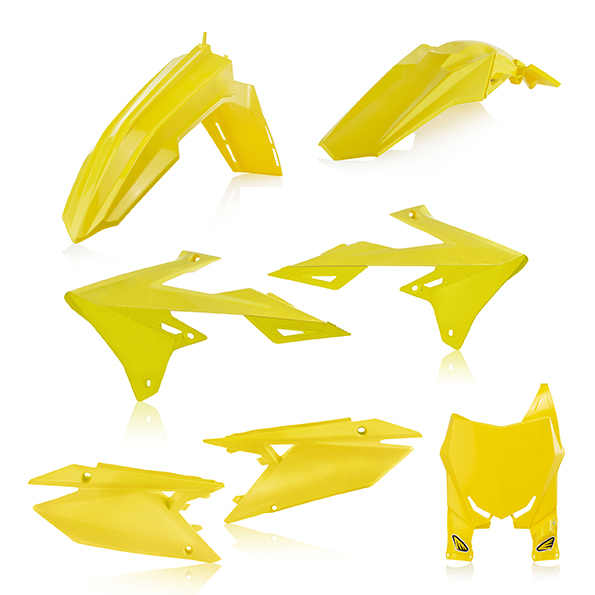 Kit plastique Cycra 5 éléments Suzuki RMZ 450 18 Jaune - vue 2