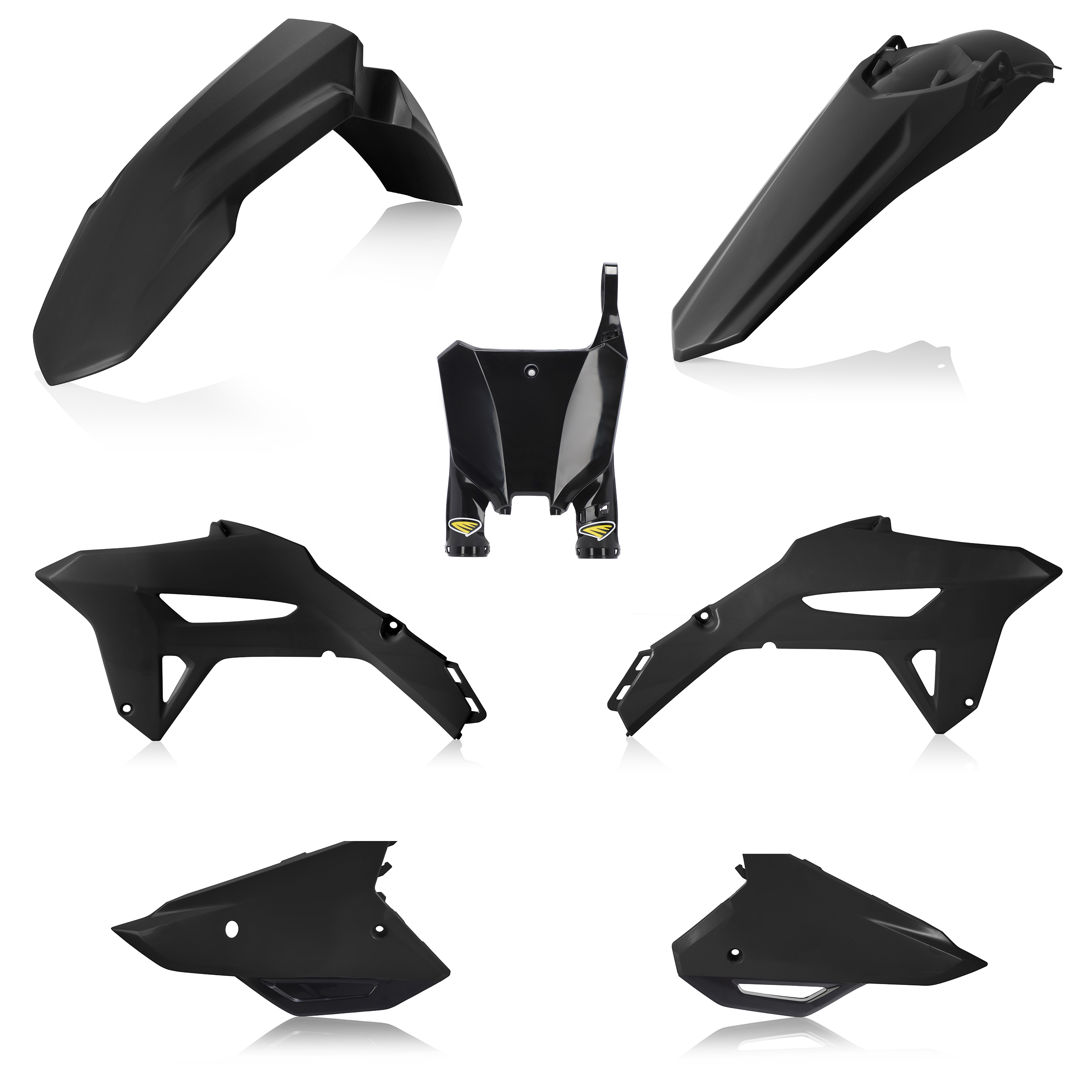Kit Plastique Cycra 5 Éléments 450 CRF 2021 Noir - vue 2
