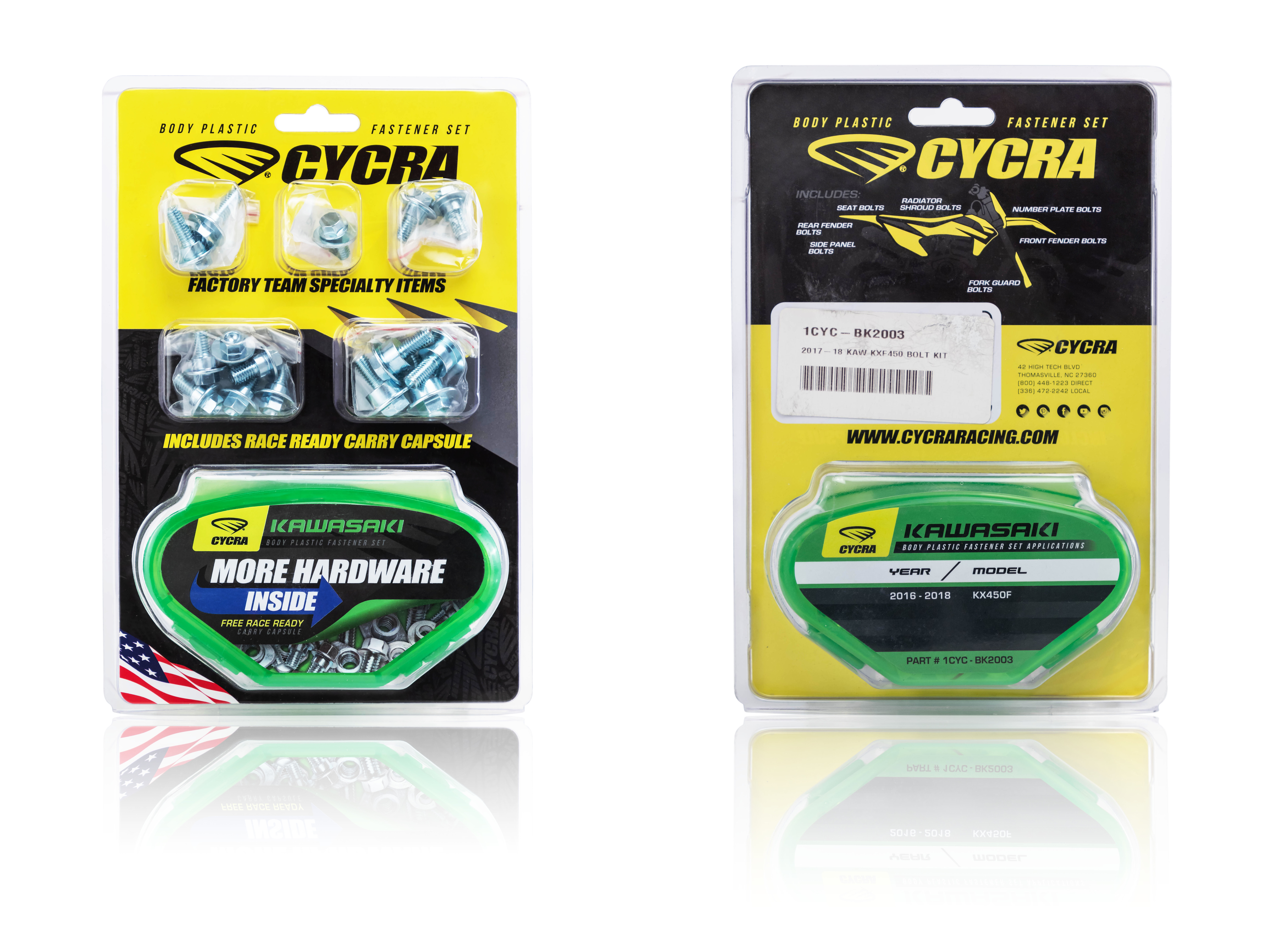 Kit de fixation Cycra Kawasaki 450 2018 - vue 3