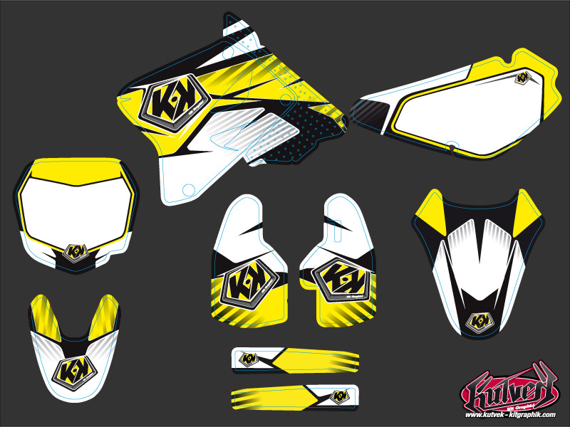 Kit Déco Moto Cross Factory Suzuki 85 RM KUTVEK - vue 2