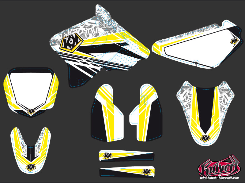 Kit Décoratif Moto Cross Spirit Suzuki 85 RM KUTVEK - vue 2