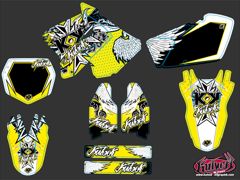 Kit Déco Moto Cross Demon Suzuki 125 RM KUTVEK - vue 2