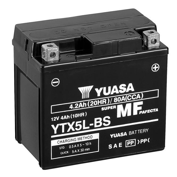 Batterie Yuasa YTX5L SLA AGM sans entretien - vue 4