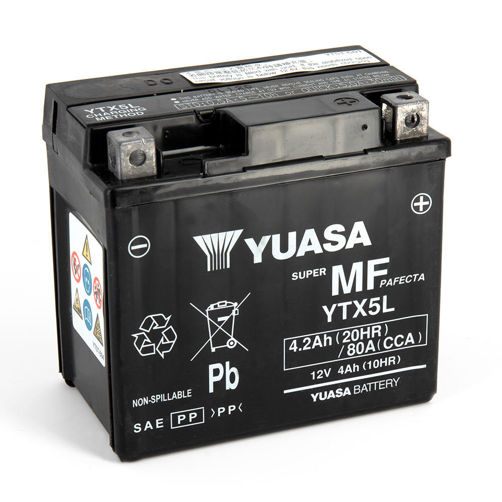 Batterie Yuasa YTX5L SLA AGM sans entretien - vue 5