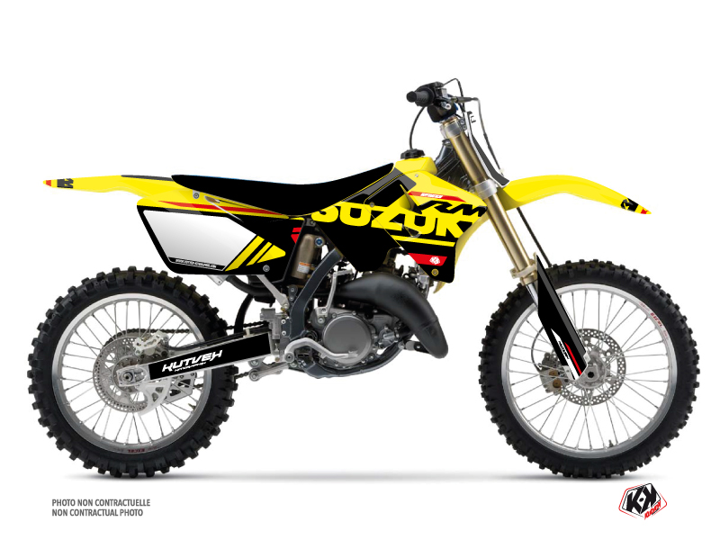 Kit déco moto cross Suzuki 250 RM Rouge
