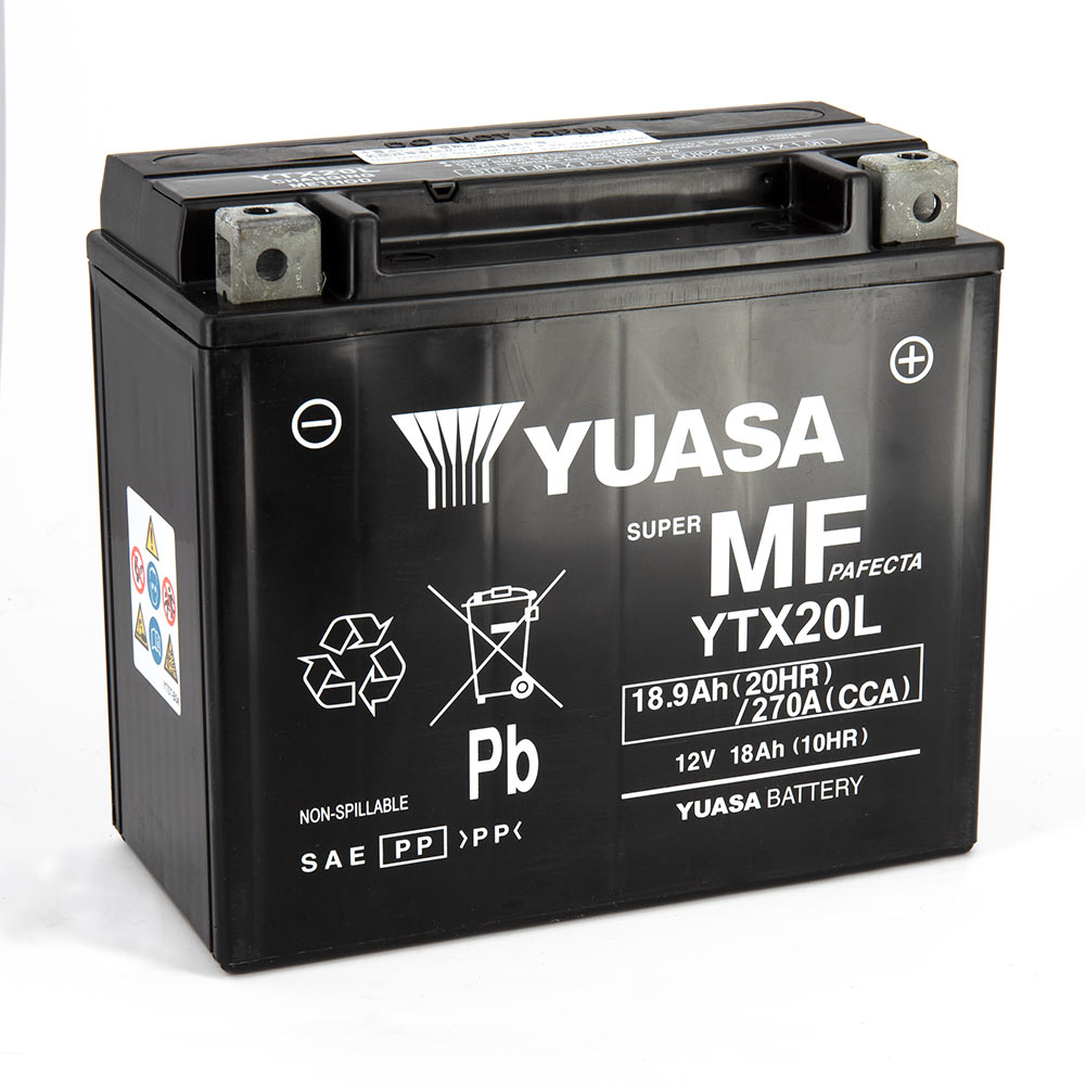 Batterie Yuasa YTX20L SLA AGM sans entretien - vue 4