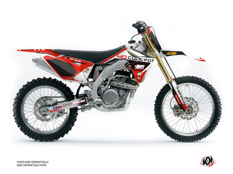 Kit Décoration Moto Cross Replica BOS Suzuki 250 RMZ