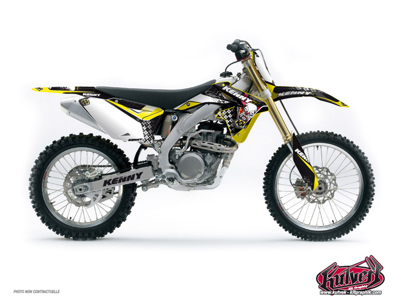 Kit de décoration moto-cross Kenny Suzuki 450 RMZ KUTVEK