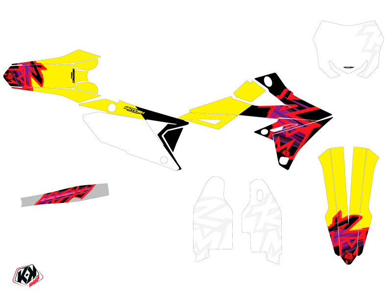 Kit Déco Moto Cross Memories Suzuki 450 RMZ - vue 2