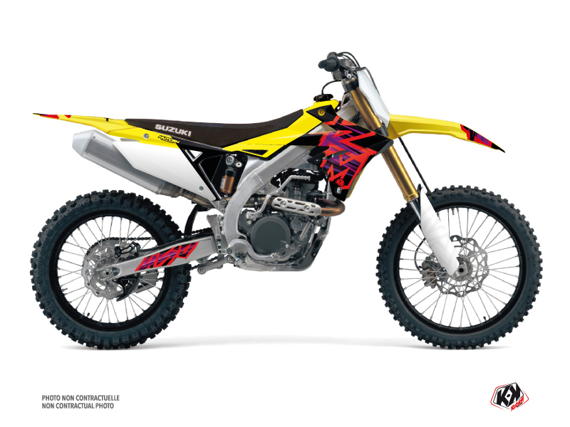 Kit Décoration Moto-cross Memories Suzuki 450 RMZ KUTVEK