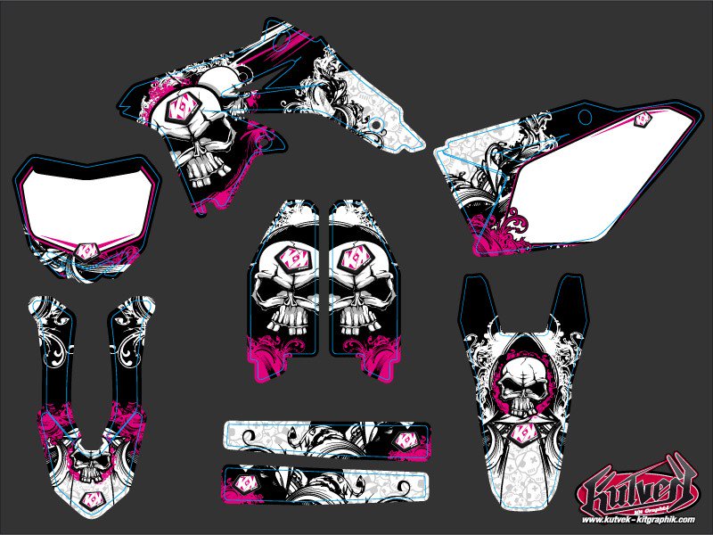 Kit Déco Moto Cross Trash Suzuki 450 RMX KUTVEK - vue 2
