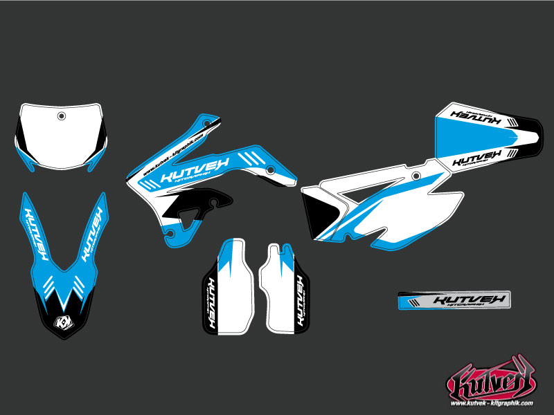 Kit Déco Moto Cross Chrono TM MX 85 KUTVEK - vue 2