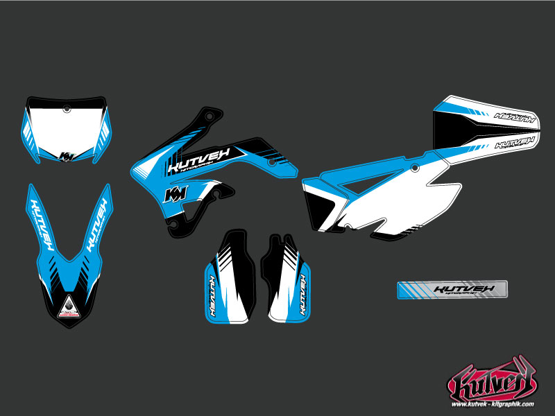 Kit décoratif moto cross Pulsar TM MX 144 Kutvek - vue 2