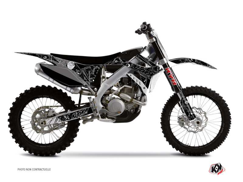 Kit décoration motocross Zombies Dark TM EN 125 noir