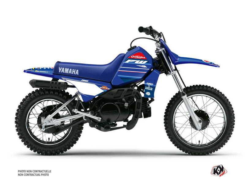 Kit décoration moto-cross Replica Team Outsiders K21 Yamaha PW 80 KUTVEK
