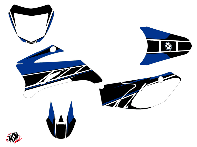 Kit Décoration Moto Cross Replica Yamaha TTR 110 Bleu KUTVEK - vue 2