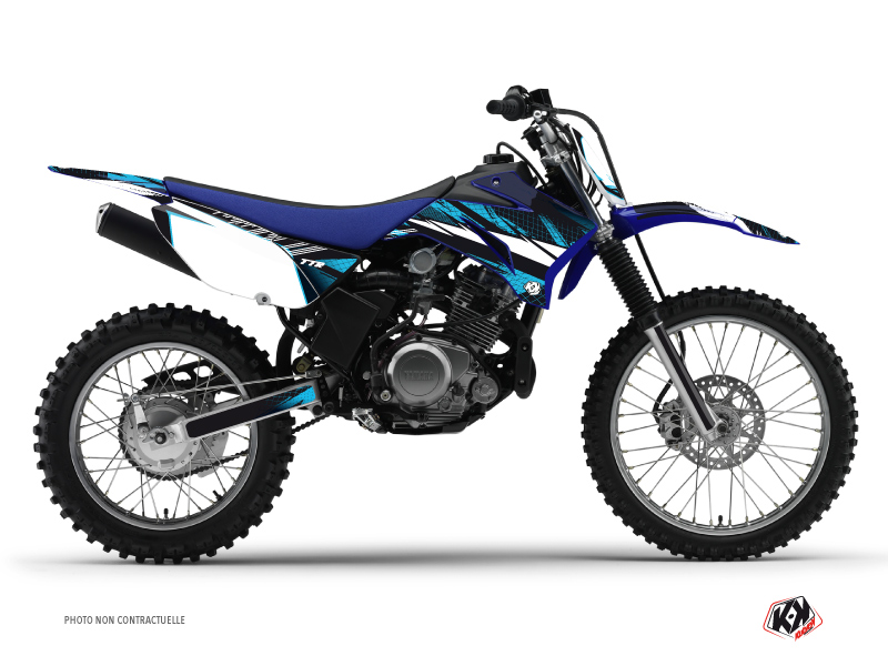 Kit Déco Moto Cross Hangtown Yamaha TTR 125 Bleu KUTVEK