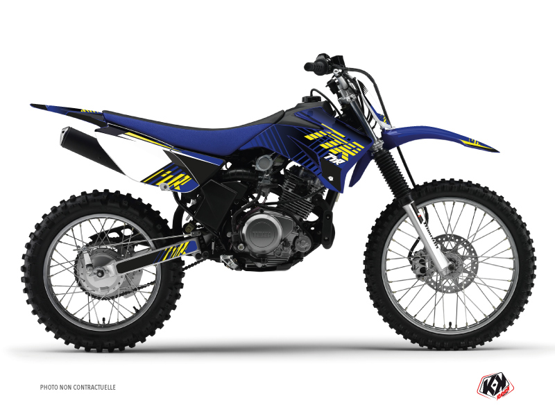 Kit Déco Moto Cross Flow Yamaha TTR 125 Jaune KUTVEK