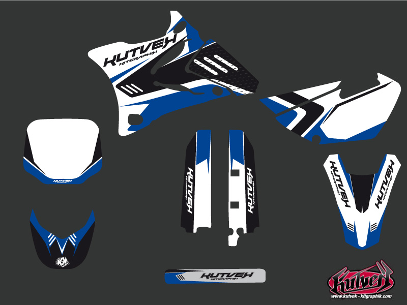 Kit Décoration Moto Cross Chrono Yamaha 85 YZ KUTVEK - vue 2
