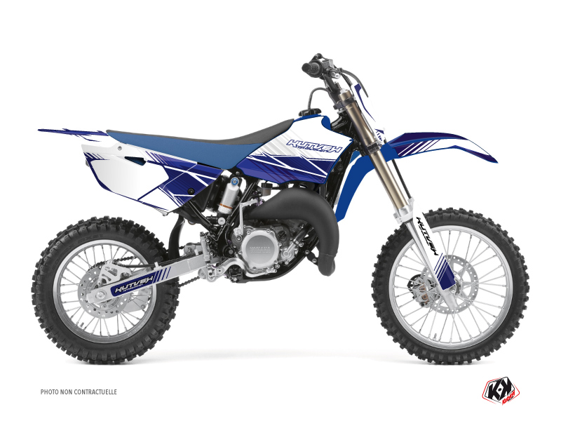 Kit de décoration Yamaha 85 YZ Bleu Nuit Stripe