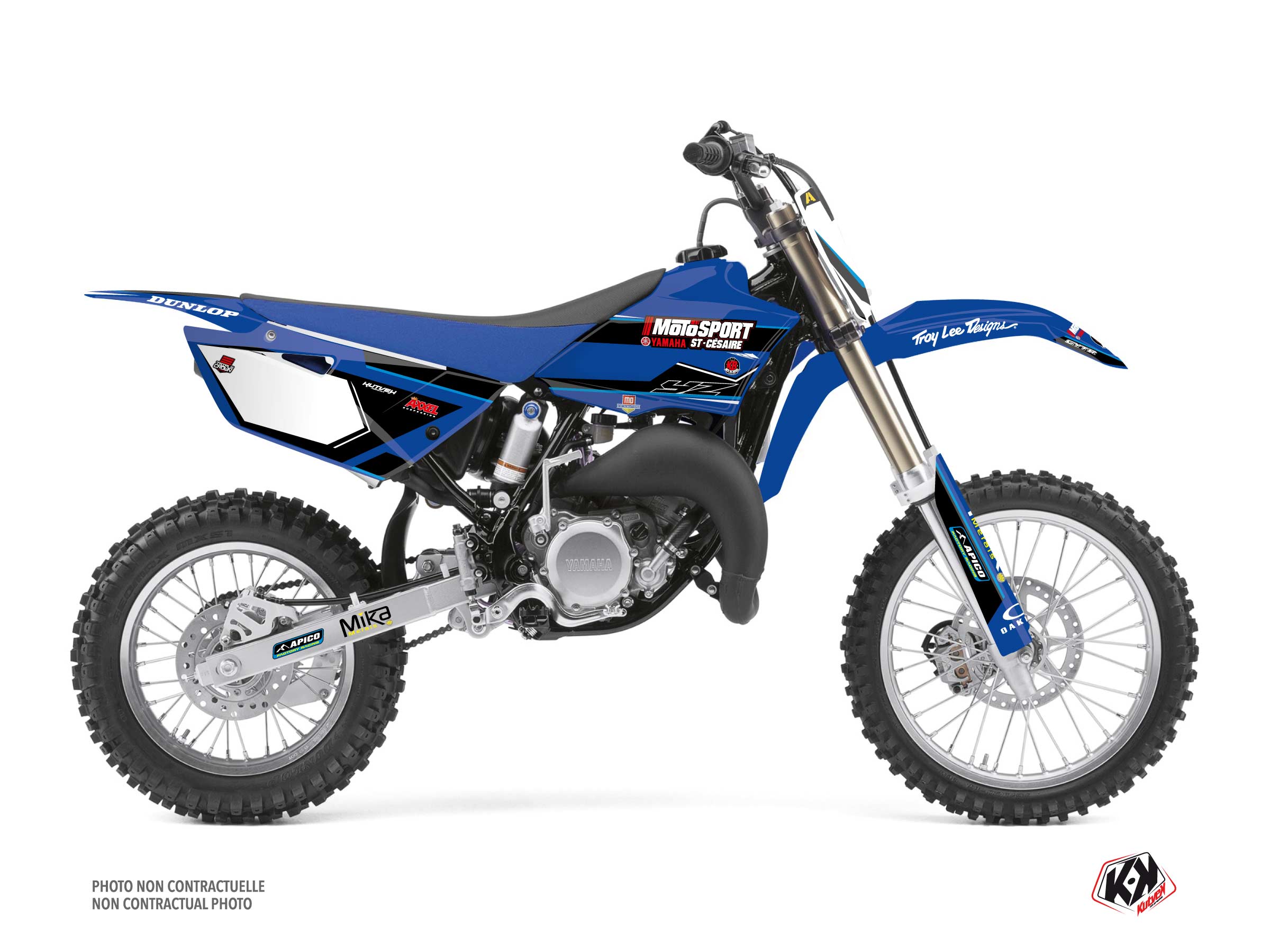 Kit Décoration Moto Cross Replica Kaven Benoit K21 Yamaha 85 YZ KUTVEK
