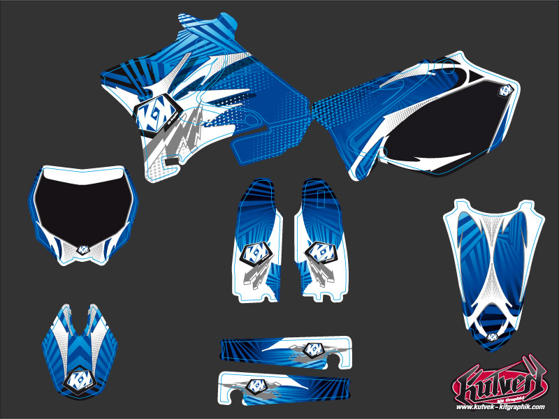 Kit Décoration Moto Cross Graff Yamaha 125 YZ KUTVEK - vue 2