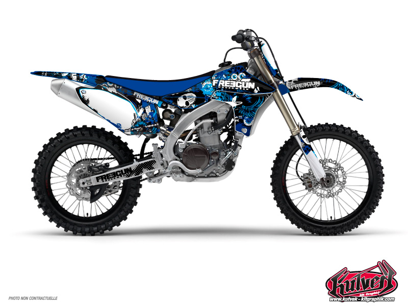 Kit déco moto cross Freegun Yamaha 125 YZ KUTVEK