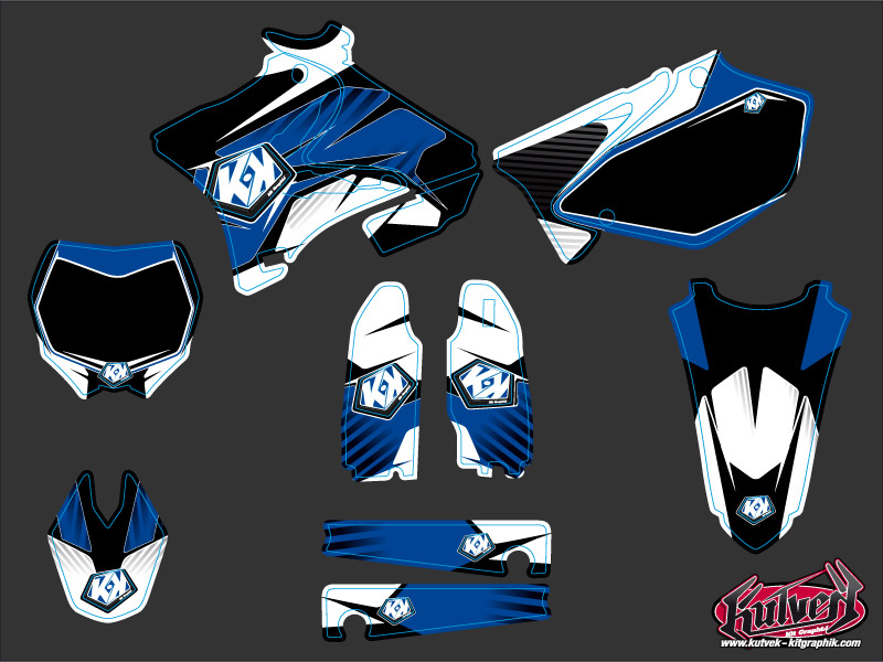 Kit de décoration Moto Cross Factory Yamaha 125 YZ KUTVEK - vue 2