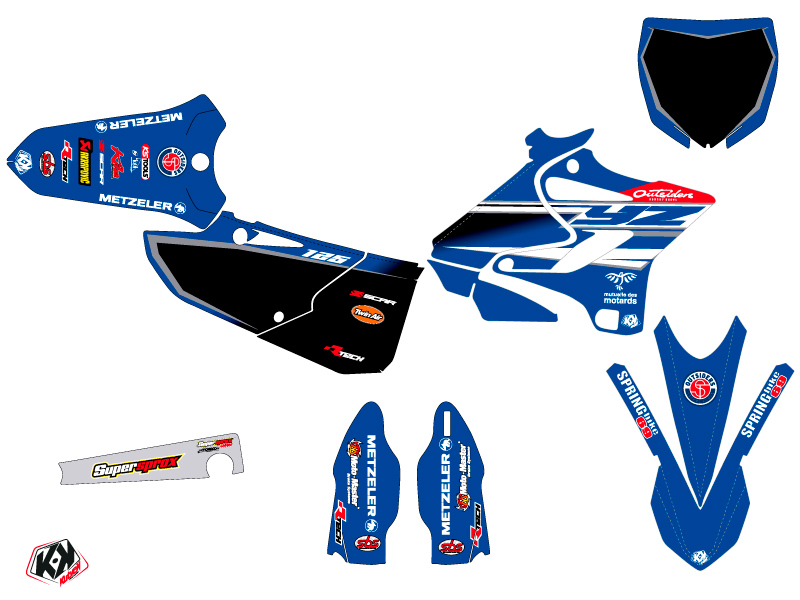 Kit décoration moto cross Replica Team Outsiders Yamaha 125 YZ 2018 Kutvek - vue 2