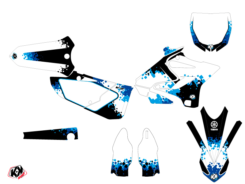 Kit déco moto cross Hangtown Yamaha 250 YZ Kutvek - vue 2