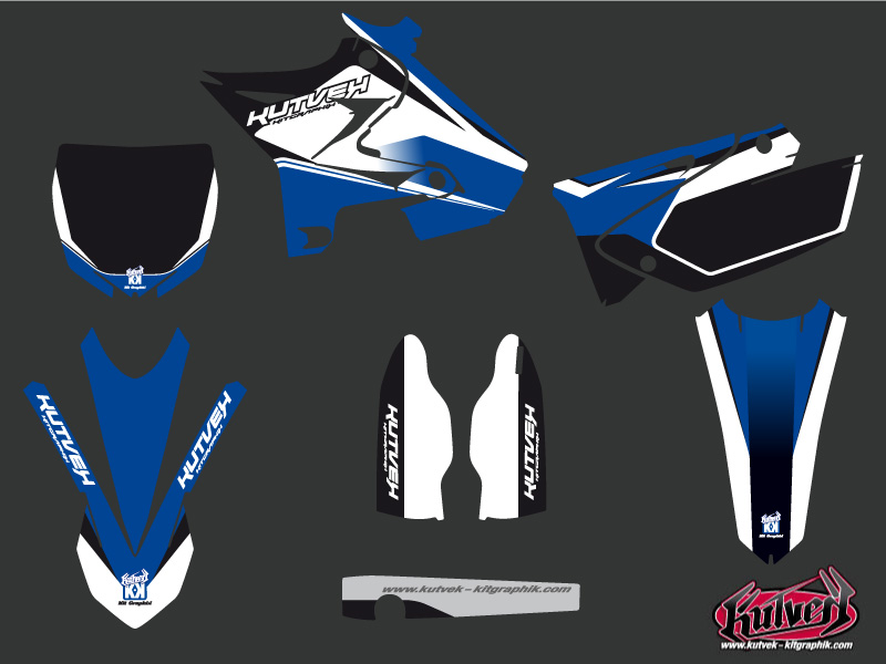 Kit Décoration Moto Cross Assault Yamaha 250 YZ UFO Relift KUTVEK - vue 2