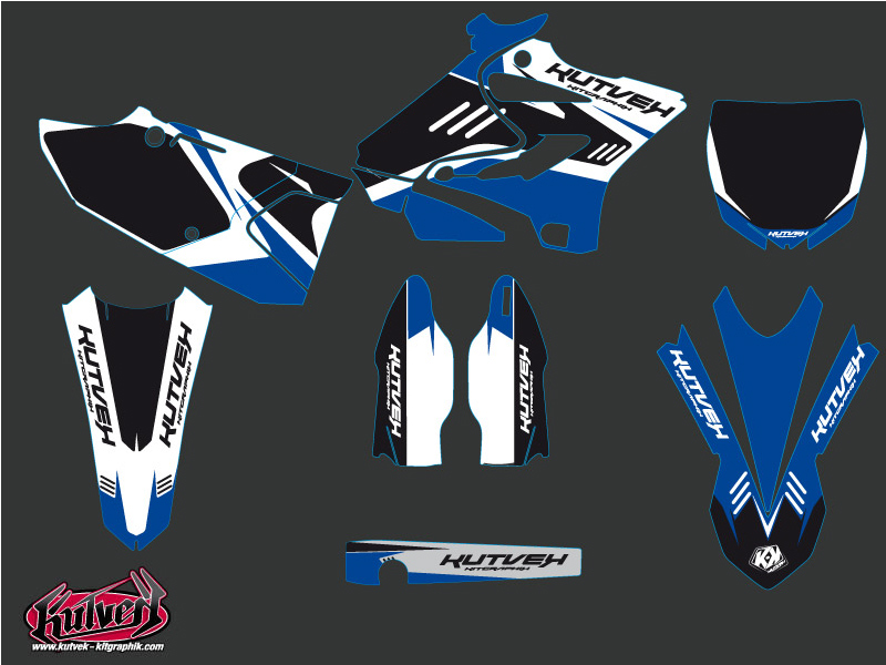 Kit Décoration Moto-Cross Chrono Yamaha 250 YZ KUTVEK - vue 2