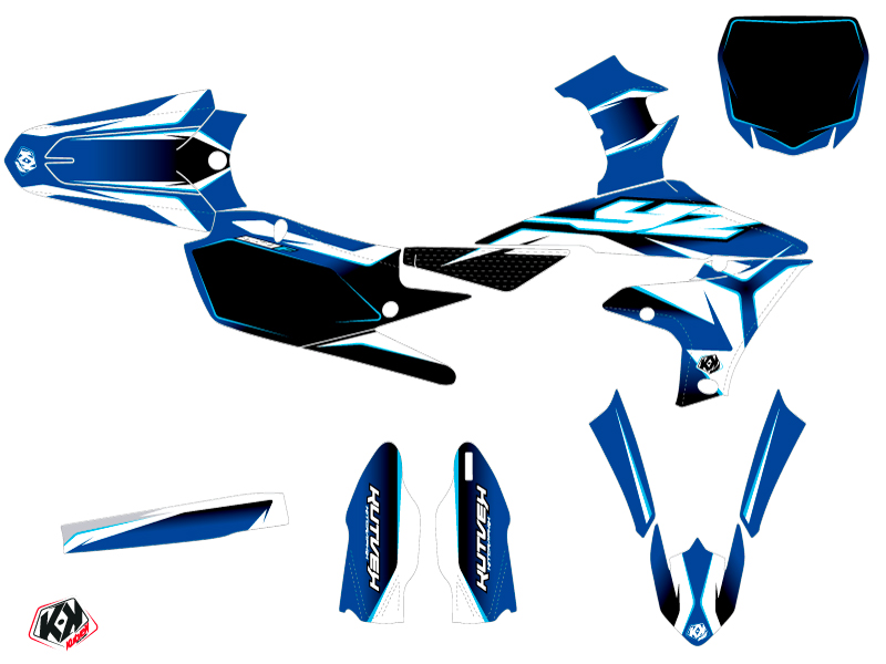 Kit déco Yamaha YZF 250 Bleu - vue 2
