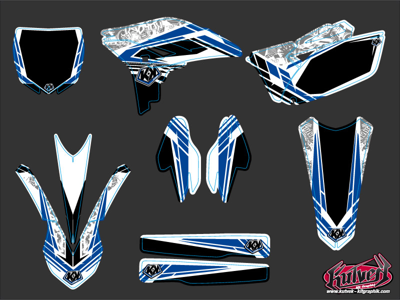 Kit de décoration Moto Cross Spirit Yamaha 250 YZF KUTVEK - vue 2